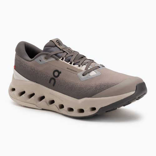Pantofi de alergare bărbați On Cloudsurfer Trail 2 Waterproof cinder/desert