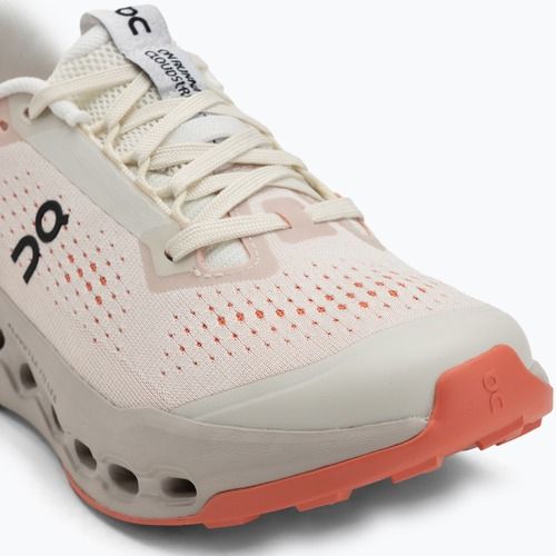 Pantofi de alergare damă On Cloudsurfer Trail 2 ivory/salmon