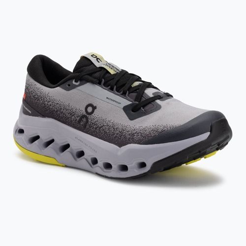 Pantofi de alergare damă On Cloudsurfer Trail 2 Waterproof negru/lila