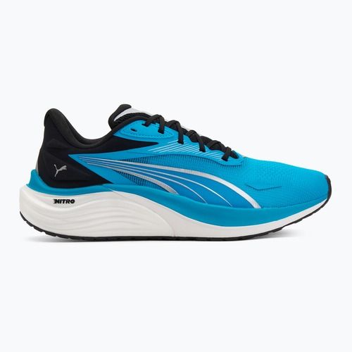 Pantofi de alergare bărbați PUMA Electrify Nitro 4 mint melt/speed blue