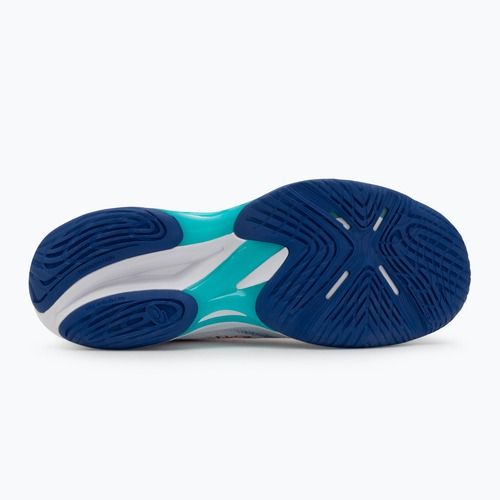 Încălțăminte de volei pentru bărbați ASICS Netburner Ballistic FF 4 alb/albastru asics