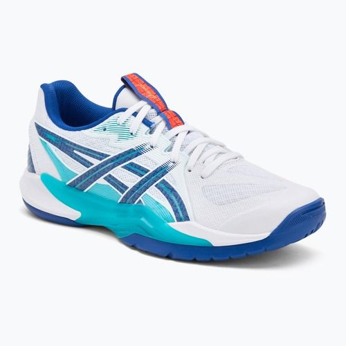 Încălțăminte de volei pentru bărbați ASICS Powerbreak FF alb/albastru asics
