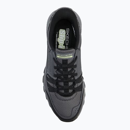 Pantofi bărbați SKECHERS Dynamite At Escapar cărbune/negru