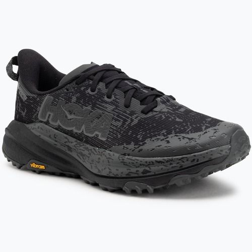 Pantofi de alergare damă HOKA Speedgoat 6 GTX Wide negru/alb alabastru