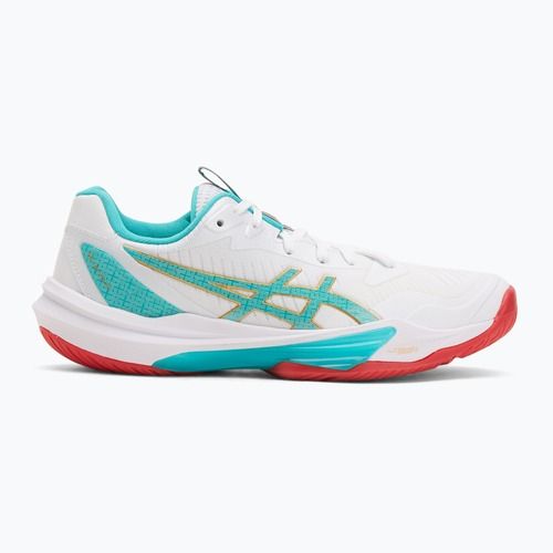 Pantofi de volei pentru femei ASICS Sky Elite FF 3 alb/sticlă de mare