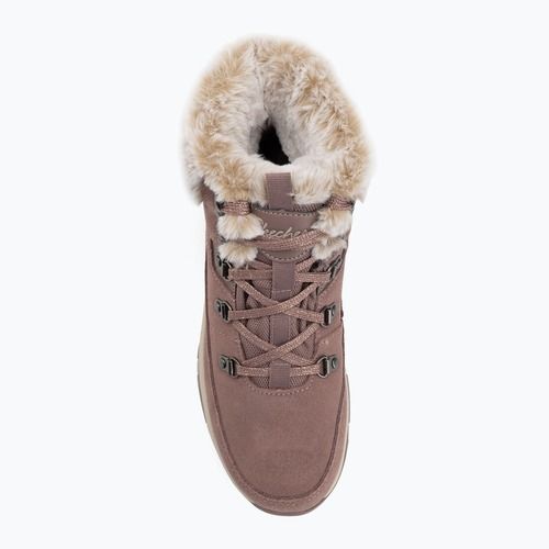 Încălțăminte pentru femei Skechers Trego Snow Worries mauve