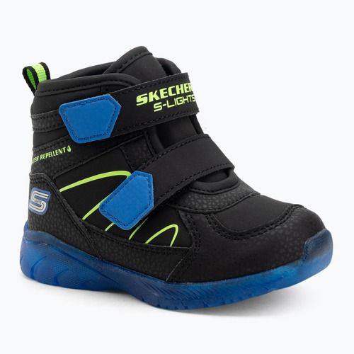 Încălțăminte pentru copii SKECHERS Illumi-Brights Splash Beams black/blue/lime