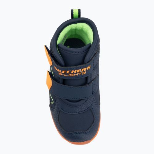 Încălțăminte pentru copii SKECHERS Illumi-Brights Splash Beams navy/orange