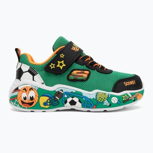 Încălțăminte pentru copii SKECHERS Play Scene green/multi