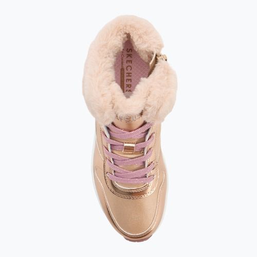 Încălțăminte pentru copii SKECHERS Uno Cozy On Air rose gold
