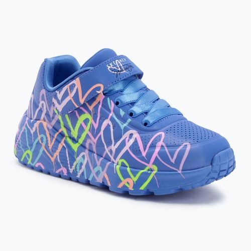 Încălțăminte pentru copii SKECHERS Uno Lite Love Levitate blue/multi