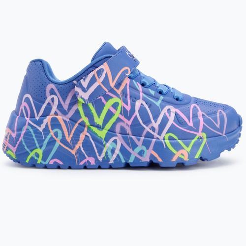 Încălțăminte pentru copii SKECHERS Uno Lite Love Levitate blue/multi