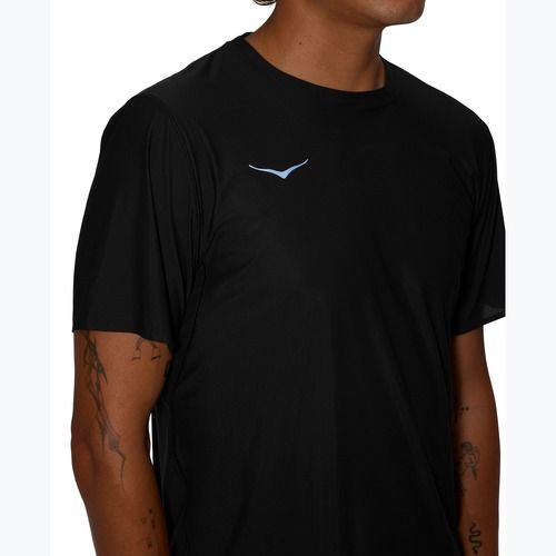 Tricou de alergare pentru bărbați HOKA Airolite 2.0 black
