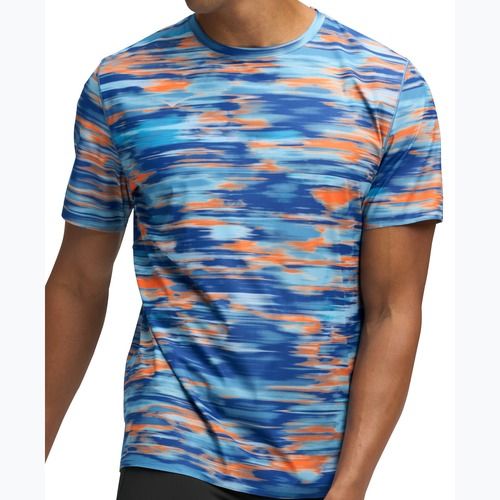 Tricou de alergare pentru bărbați HOKA Airolite 2.0 blue blurr