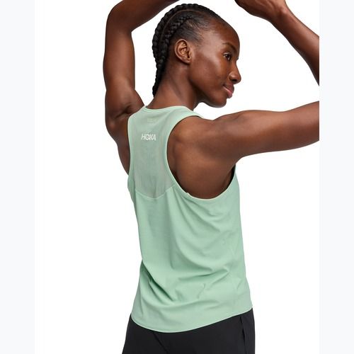 Tricou de alergare pentru femei HOKA Airolite Tank 2.0 jade