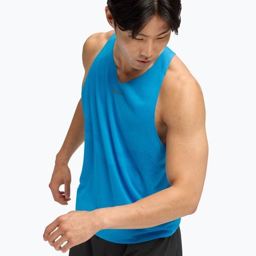 Tricou de alergare pentru bărbați HOKA Race Singlet hoka blue