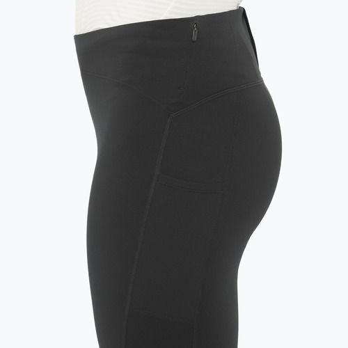 Colanți de alergare pentru femei Salomon Shakeout Core Warm deep black