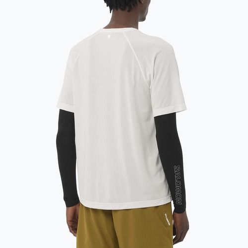 Tricou pentru bărbați  Salomon Shakeout Core whisper white