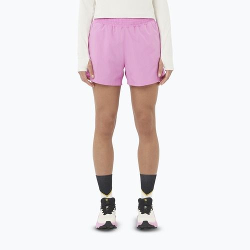 Pantaloni scurți de alergare pentru femei Salomon SHAKEout Core 4" cyclamen