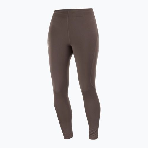 Colanți de alergare pentru femei Salomon SHAKEout Core 28" coffee bean