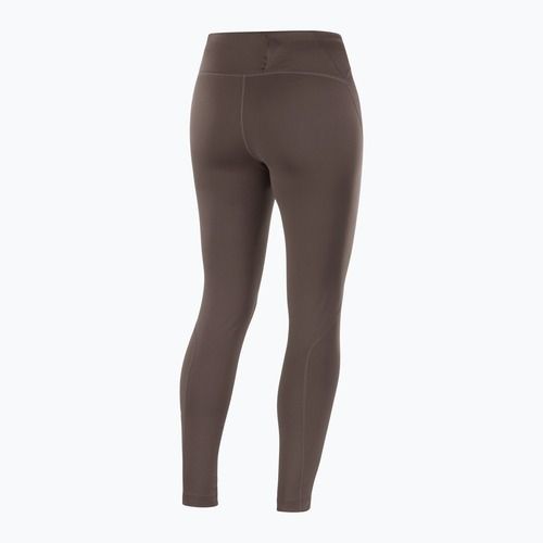 Colanți de alergare pentru femei Salomon SHAKEout Core 28" coffee bean