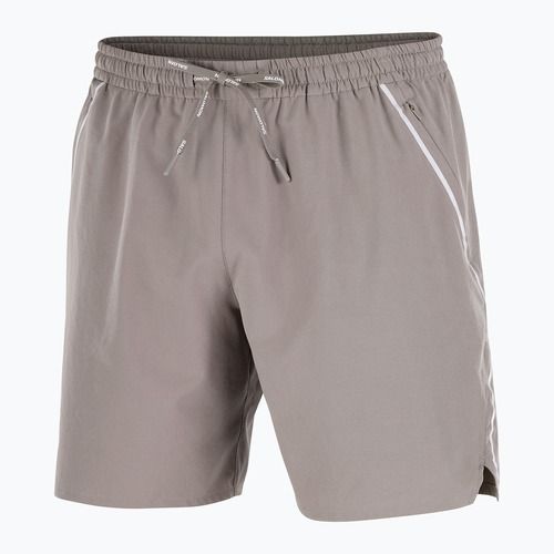 Pantaloni scurți de alergare pentru bărbați Salomon Shakeout Stlr 7" iron