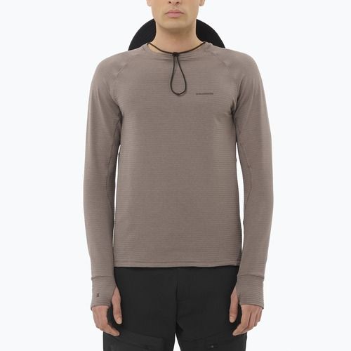 Bluză pentru bărbați Salomon Essential Lightwarm CN iron