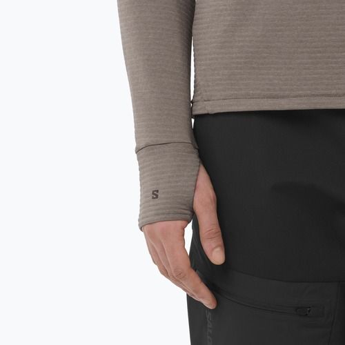 Bluză pentru bărbați Salomon Essential Lightwarm CN iron