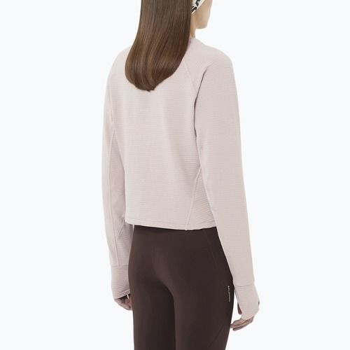 Bluză de drumeție pentru femei Salomon Essential Lightwarm CN etherea