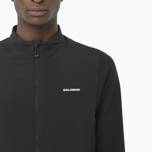 Bluză de alergare pentru bărbați Salomon Mountain Flex Hybrid deep black