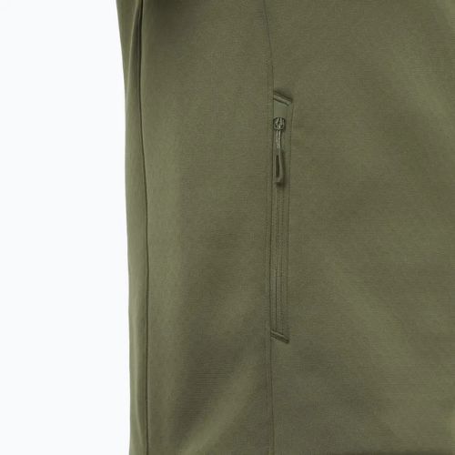 Bluză pentru bărbați Salomon Outline Warm Fleece Full Zip grape leaf