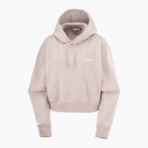Hanorac de drumeție pentru femei Salomon Short Hoodie etherea
