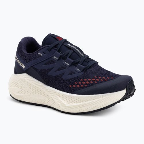 Încălțăminte de alergare pentru femei Salomon Aero Glide 3 Gravel astral aura/vanilla ice/haute red
