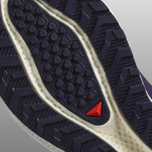 Încălțăminte de alergare pentru bărbați  Salomon Aero Blaze 3 GRVL astral aura/maritime blue/haute red