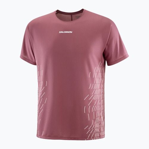 Tricou de alergare pentru bărbați Salomon Sense Aero GFX nocturne