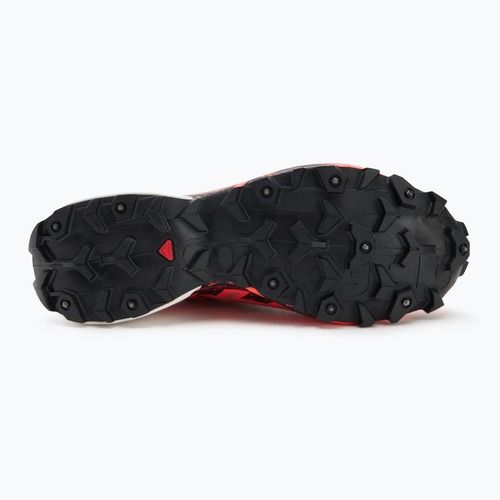 Încălțăminte de alergare pentru bărbați Salomon Spikecross 6 GTX cow hide/black/neon flame