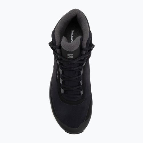 Încălțăminte de trekking pentru bărbați Salomon Shelter WP black/asphalt/castlerock