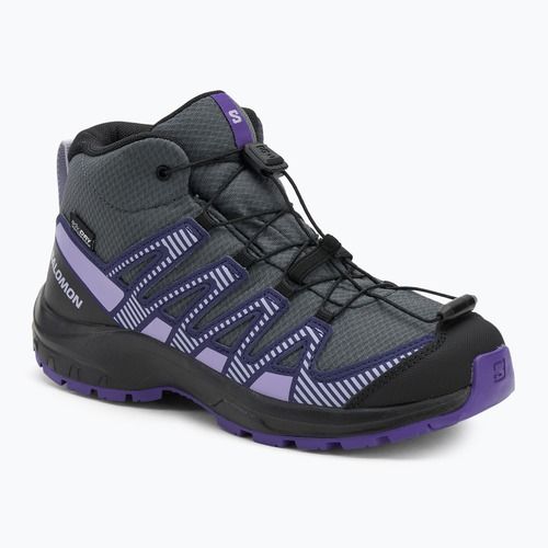 Încălțăminte de drumeție pentru copii Salomon XA Pro V8 MID WP turbulence / black / liberty