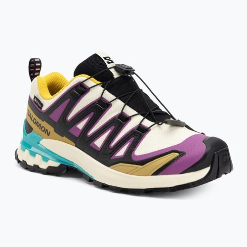 Încălțăminte de alergare pentru femei Salomon XA PRO 3D V9 GTX transparent yellow/black/waterfall