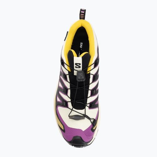 Încălțăminte de alergare pentru femei Salomon XA PRO 3D V9 GTX transparent yellow/black/waterfall