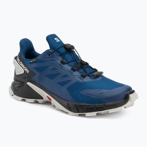 Încălțăminte de alergare pentru bărbați Salomon Supercross 4 GTX poseidon/black/lunar rock