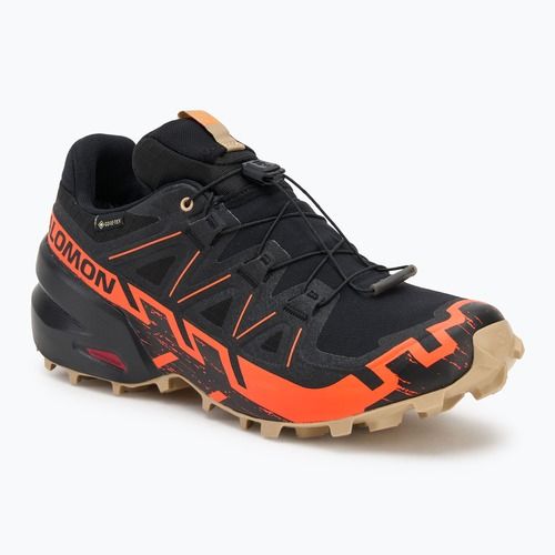 Încălțăminte de alergare pentru bărbați Salomon Speedcross 6 GTX black/shocking orange/white pepper