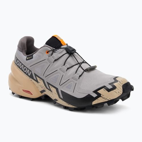 Încălțăminte de alergare pentru bărbați  Salomon Speedcross 6 GTX gull/white pepper/black