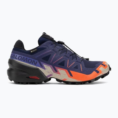 Încălțăminte de alergare pentru bărbați Salomon Speedcross 6 GTX maritime blue/black/cherry tomato