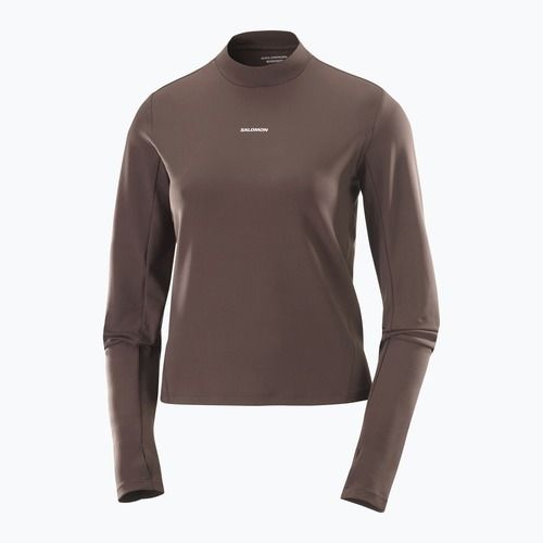 Longsleeve dealergare pentru femei Salomon Bliss coffee bean