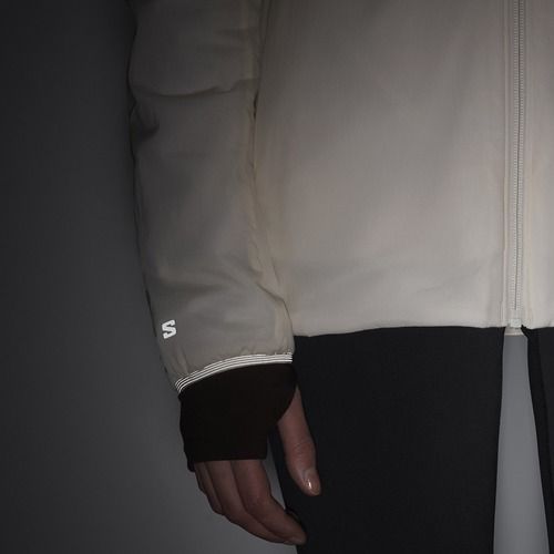 Geacă hibridă pentru femei Salomon Mountain Flex whisper white