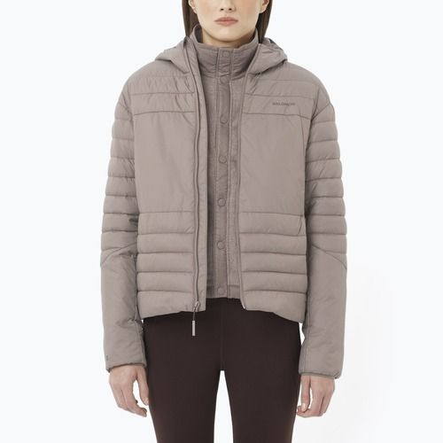Geacă penru femei windbreaker Salomon Reflex Hoodie iron