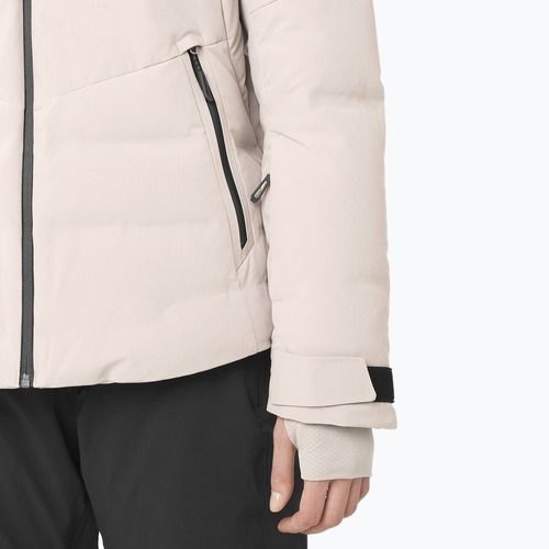 Geacă penru femei windbreaker Salomon Alpenflow Down etherea