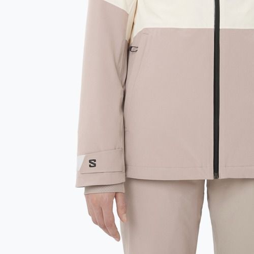 Geacă de schi pentru femei Salomon Highland whisper white/etherea