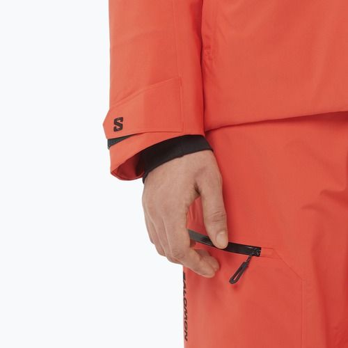 Geacă de schi pentru bărbați Salomon Brilliant 2.0 cherry tomato